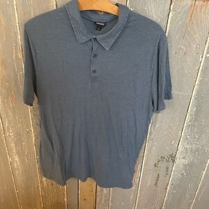 Patagonia Men's Blue Polo Shirt